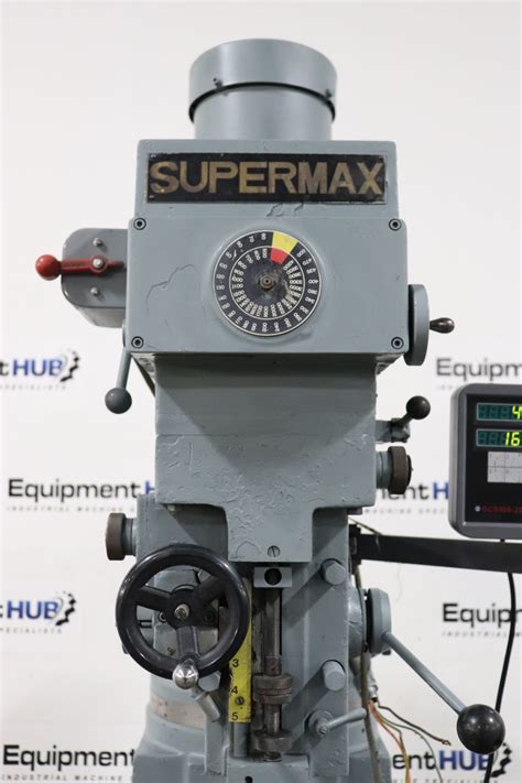 supermax milling machine for sale